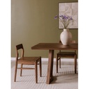Owing Dining Chair Walnut Brown - Set Of Two - 7