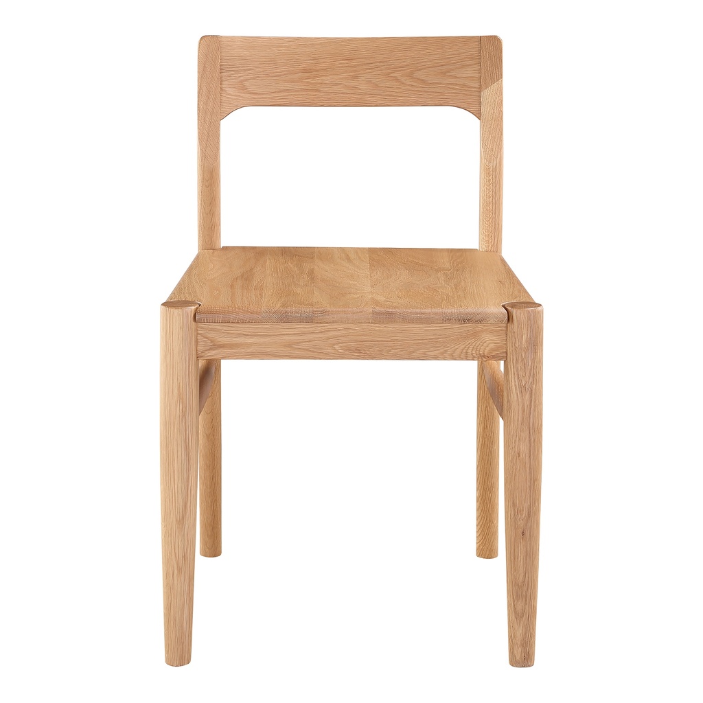 Owing Dining Chair Natural Oak - Set Of Two - 2