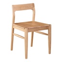 Owing Dining Chair Natural Oak - Set Of Two - 3