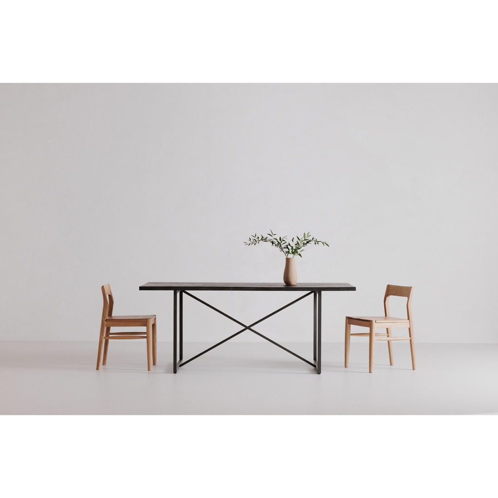 Owing Dining Chair Natural Oak - Set Of Two - 11