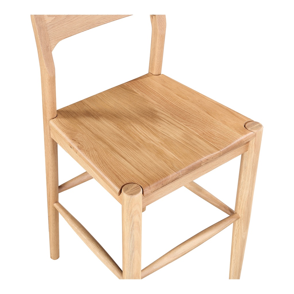 Owing Counter Stool Natural Oak - 4