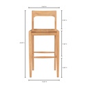 Owing Barstool Natural Oak - 8