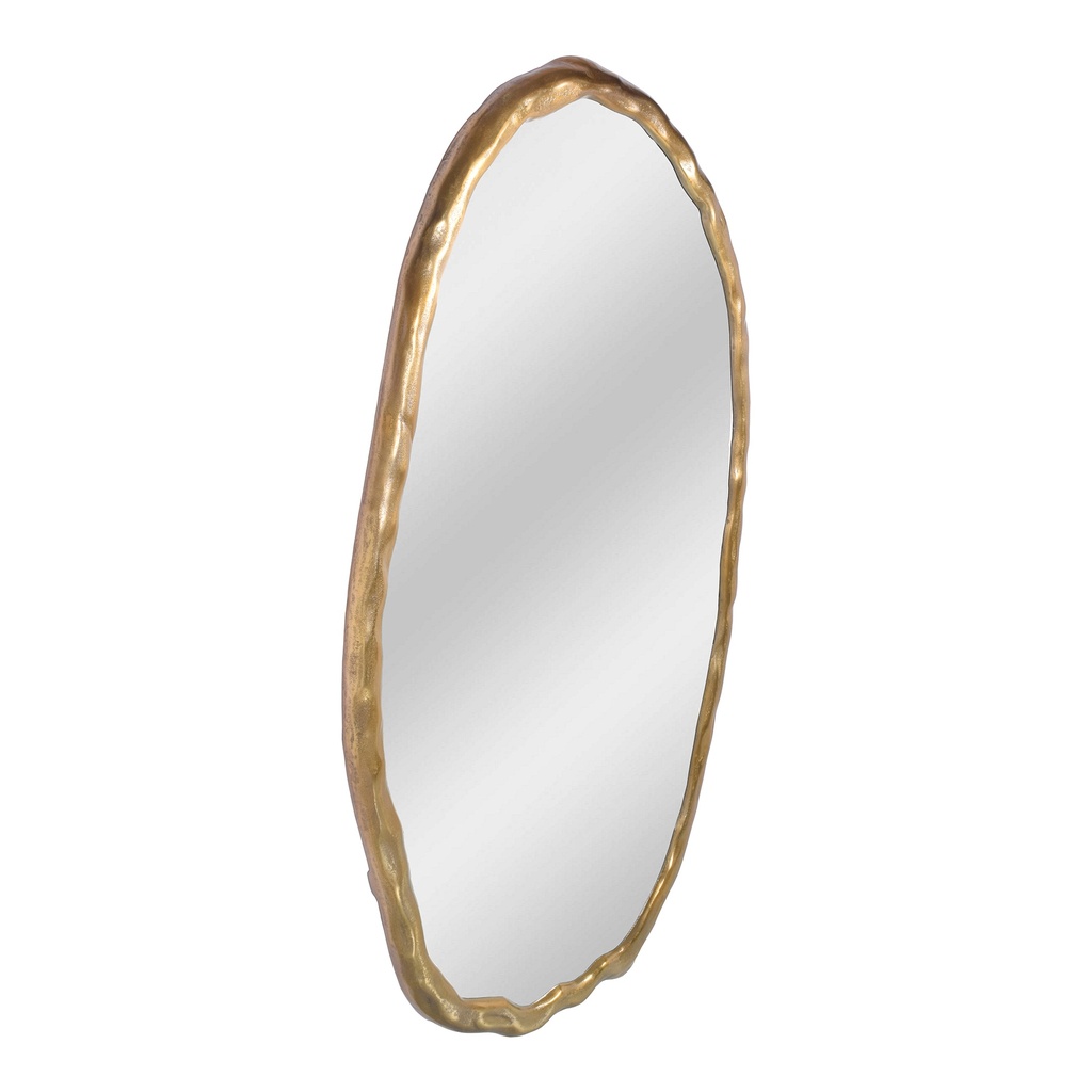 Foundry Oval Mirror Gold - 1