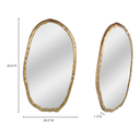 Foundry Oval Mirror Gold - 4