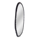 Foundry Oval Mirror Black - 1