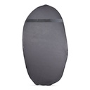 Foundry Oval Mirror Black - 2