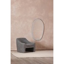 Foundry Oval Mirror White - 3