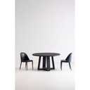 Burton Dining Chair Dark Teal Vegan Leather - Set Of Two - 9