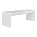 Lazarus Outdoor Bench White - 1