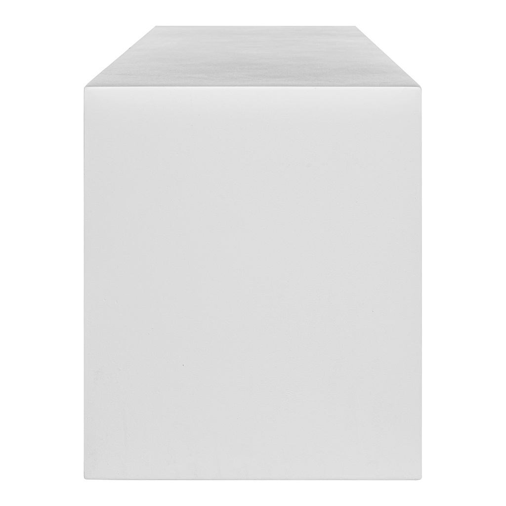 Lazarus Outdoor Bench White - 2