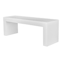 Lazarus Outdoor Bench White - 3