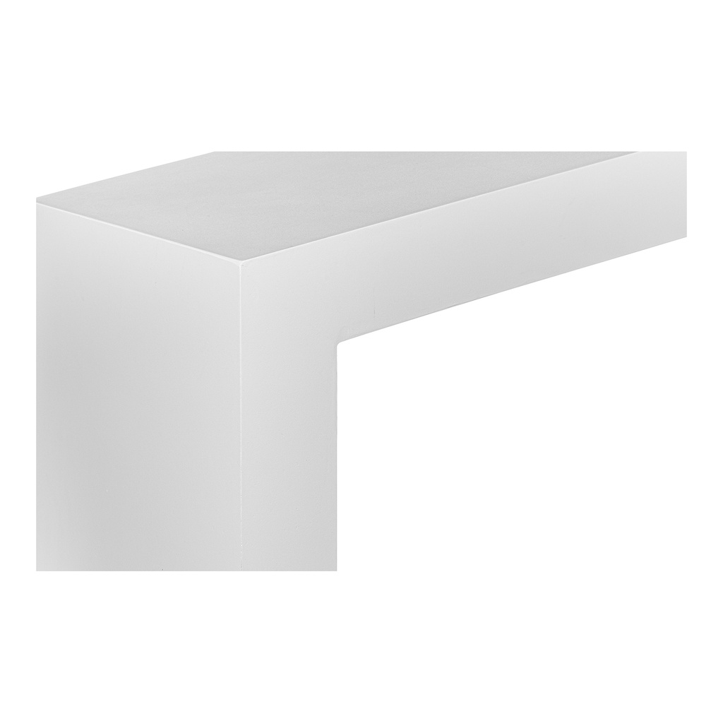 Lazarus Outdoor Bench White - 4