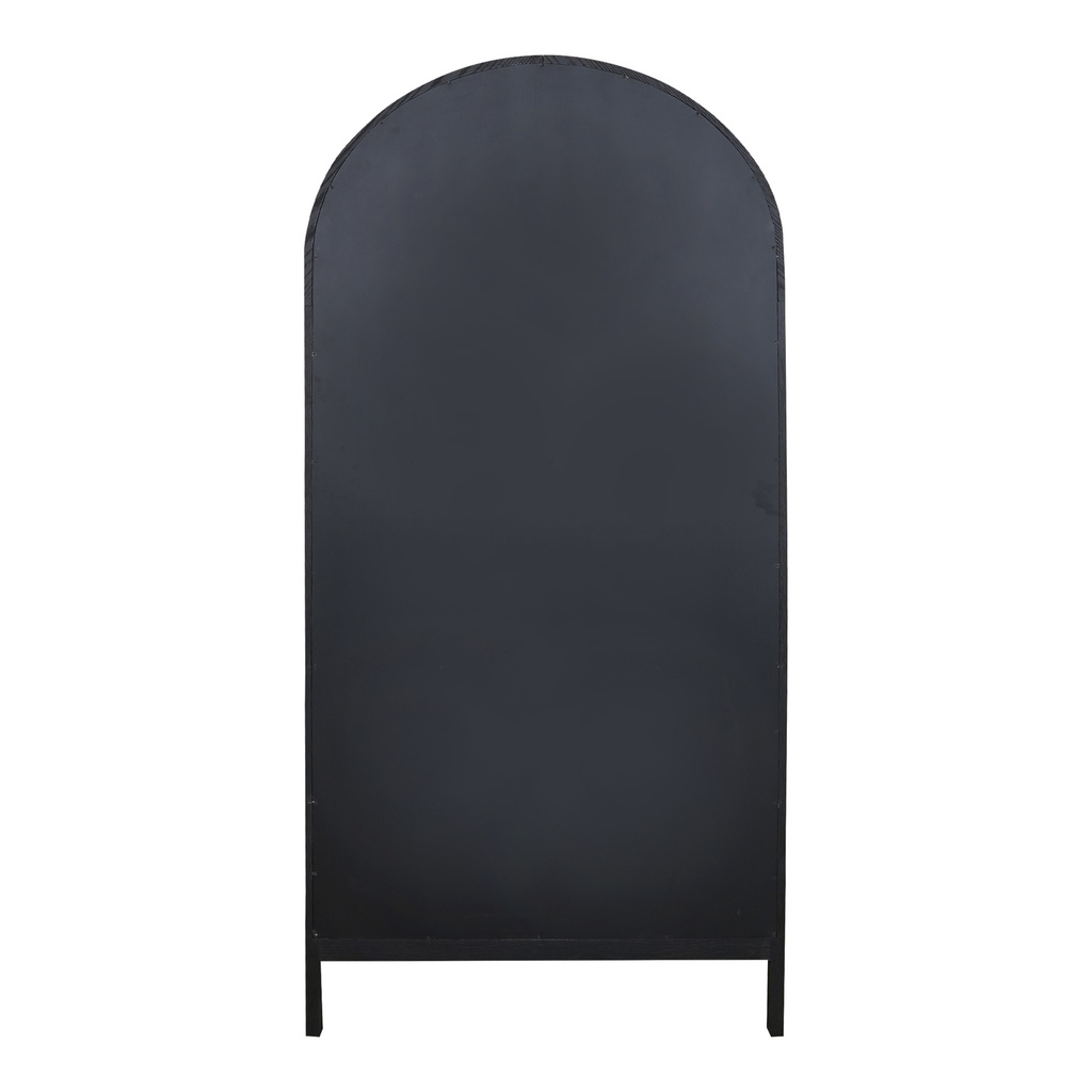 Wilde Display Cabinet Black Oak - 4