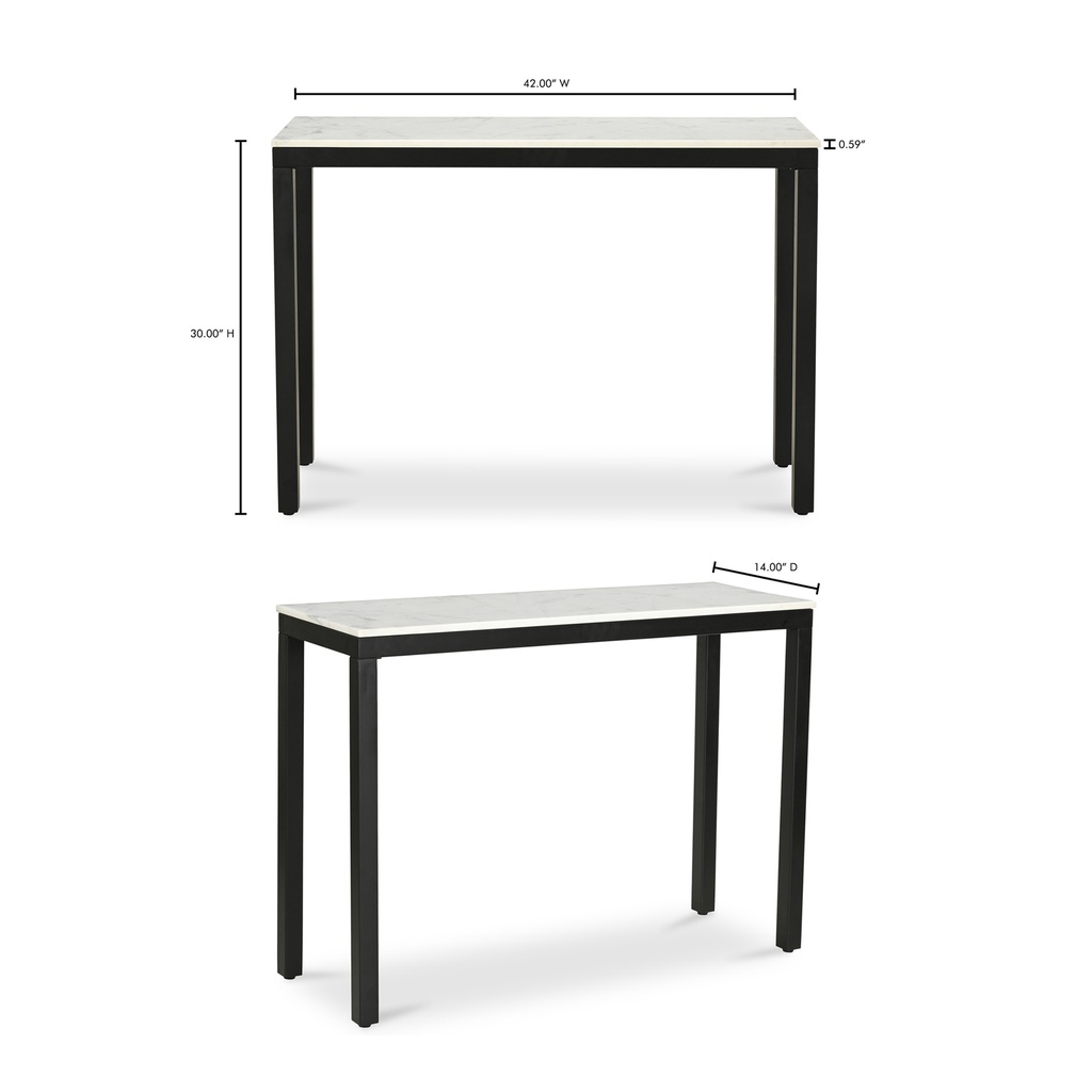 Parson Console Table White - 8