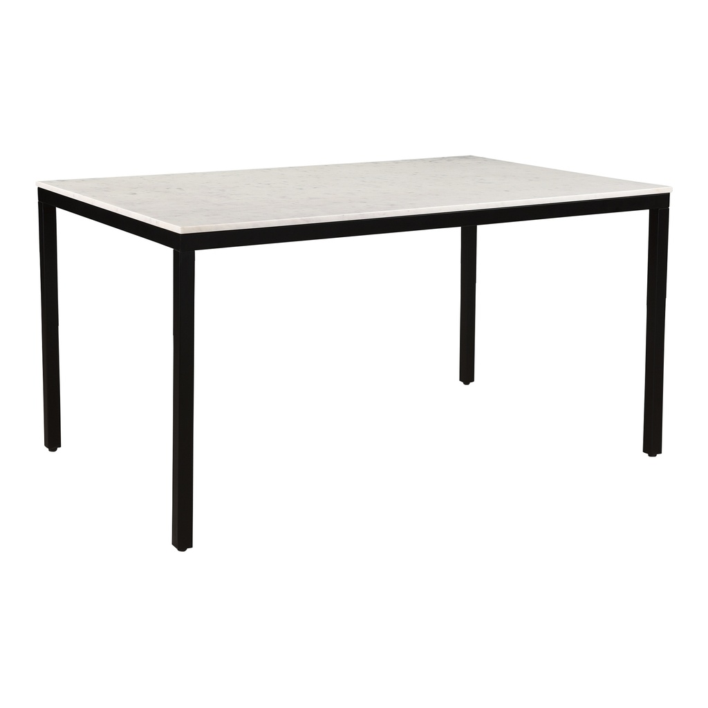 Parson Marble Small Dining Table White - 1