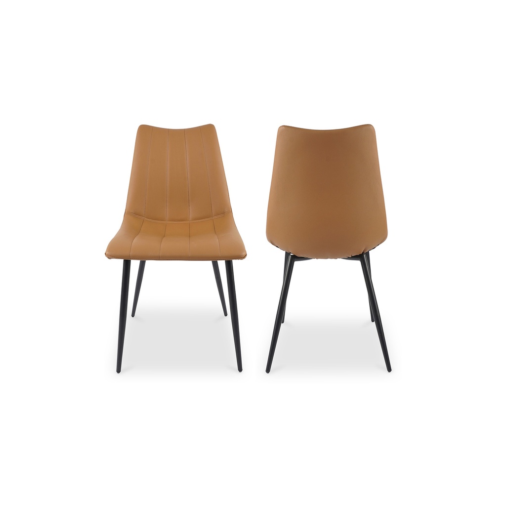 Alibi Dining Chair Tan - Set Of Two - 1