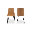 Alibi Dining Chair Tan - Set Of Two - 1