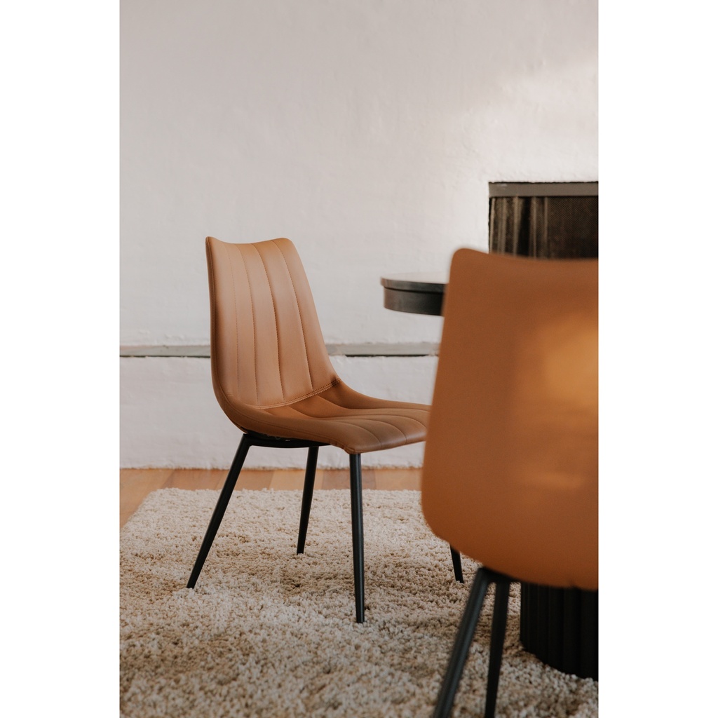 Alibi Dining Chair Tan - Set Of Two - 8