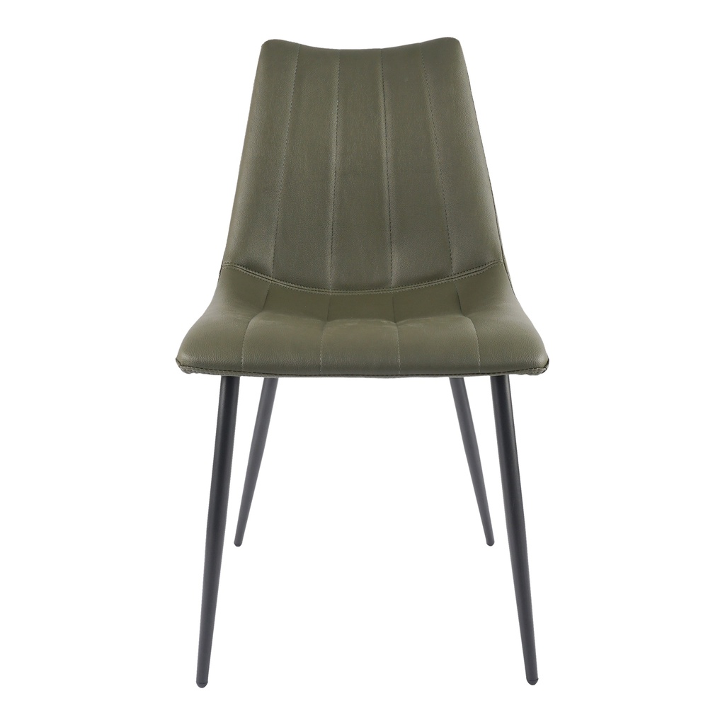 Alibi Dining Chair Dark Green - Set Of Two - 2