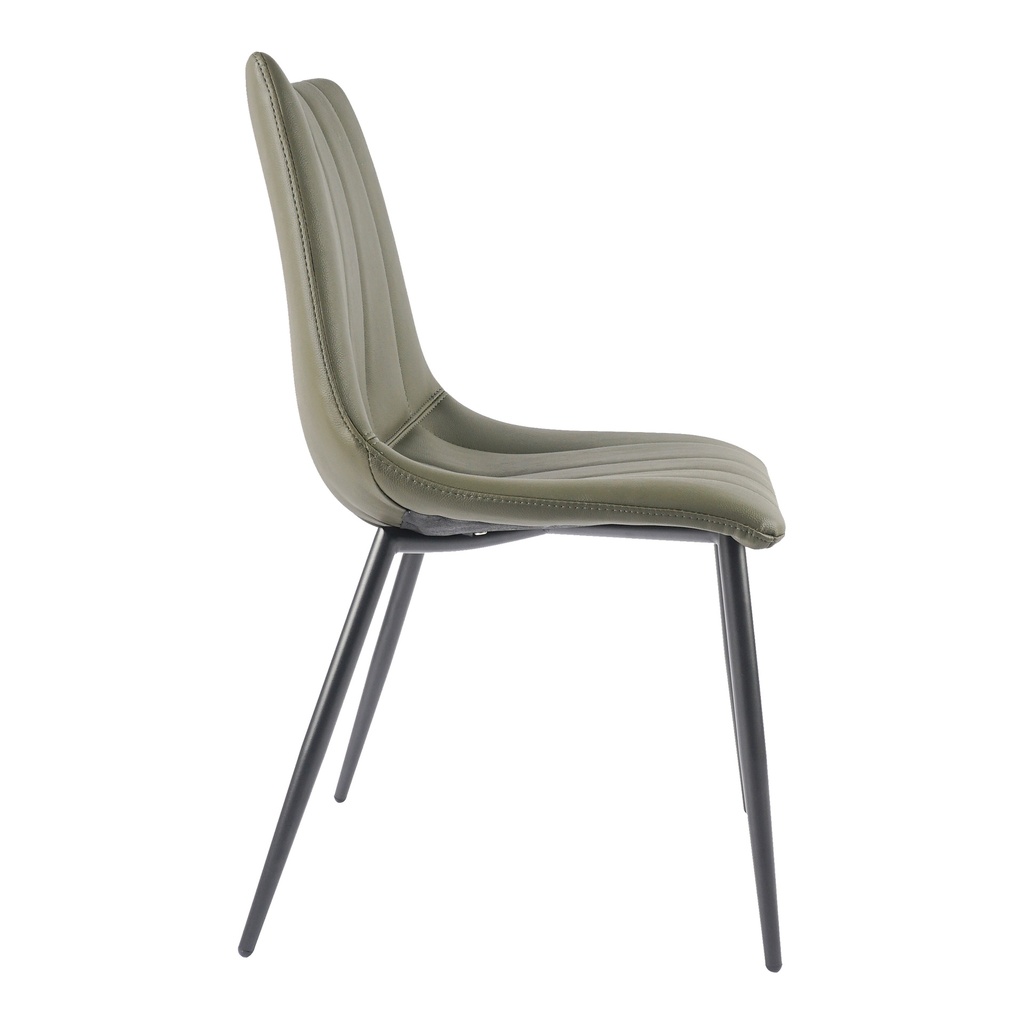 Alibi Dining Chair Dark Green - Set Of Two - 4