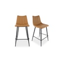 Alibi Counter Stool Tan - Set Of Two - 1