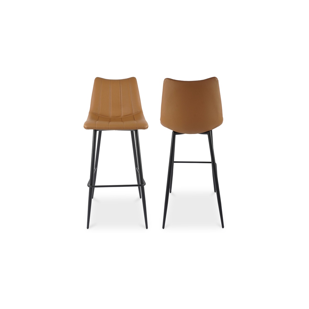 Alibi Barstool Tan - Set Of Two - 1