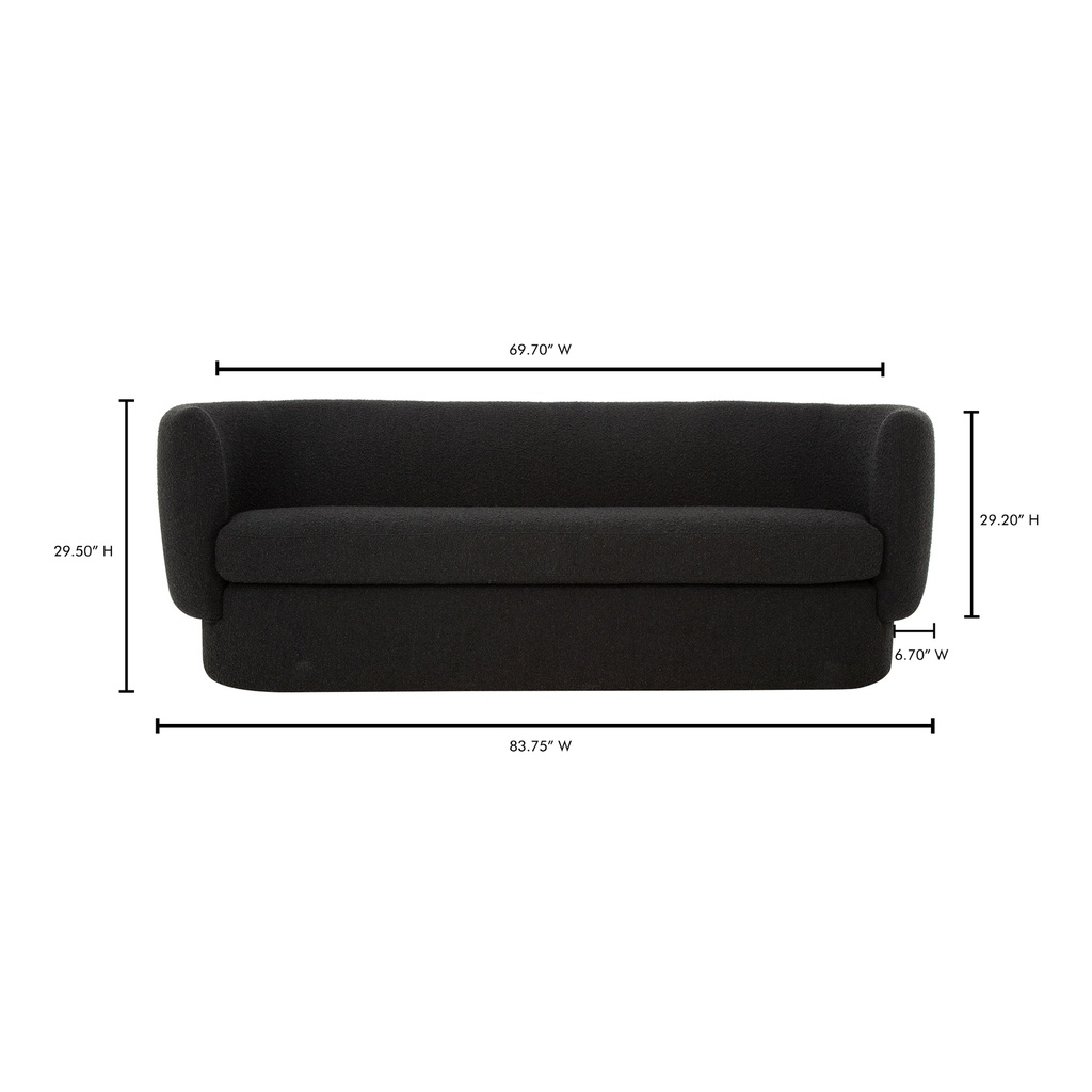 Koba Sofa Maya Black - 8