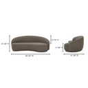 Excelsior Sofa Warm Taupe - 10