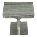 Tullia Accent Table Taupe - 4