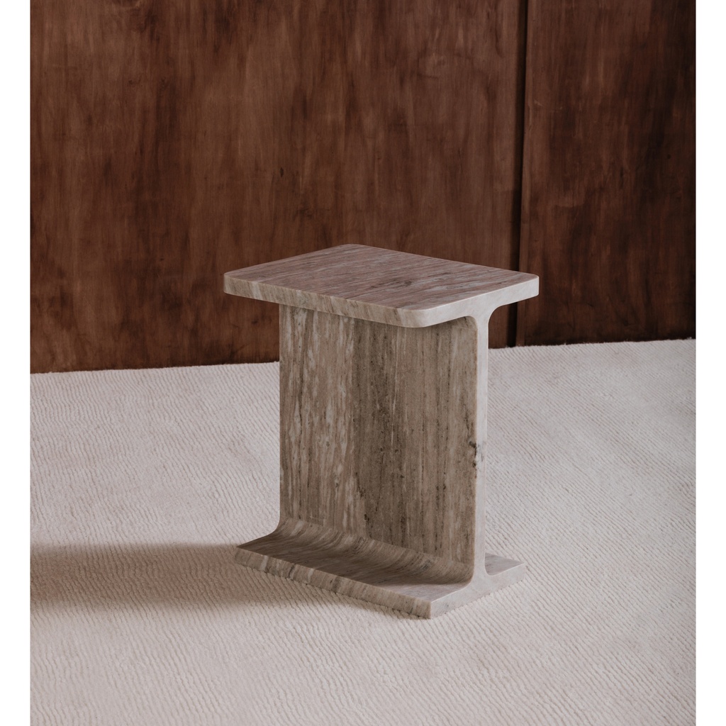 Tullia Accent Table Taupe - 8