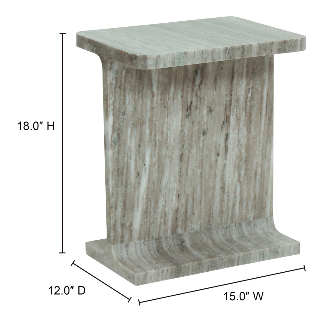 Tullia Accent Table Taupe - 9
