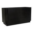 Povera 6 Drawer Dresser Black - 2