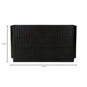 Povera 6 Drawer Dresser Black - 11