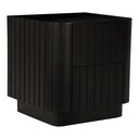 Povera Nightstand Black - 2