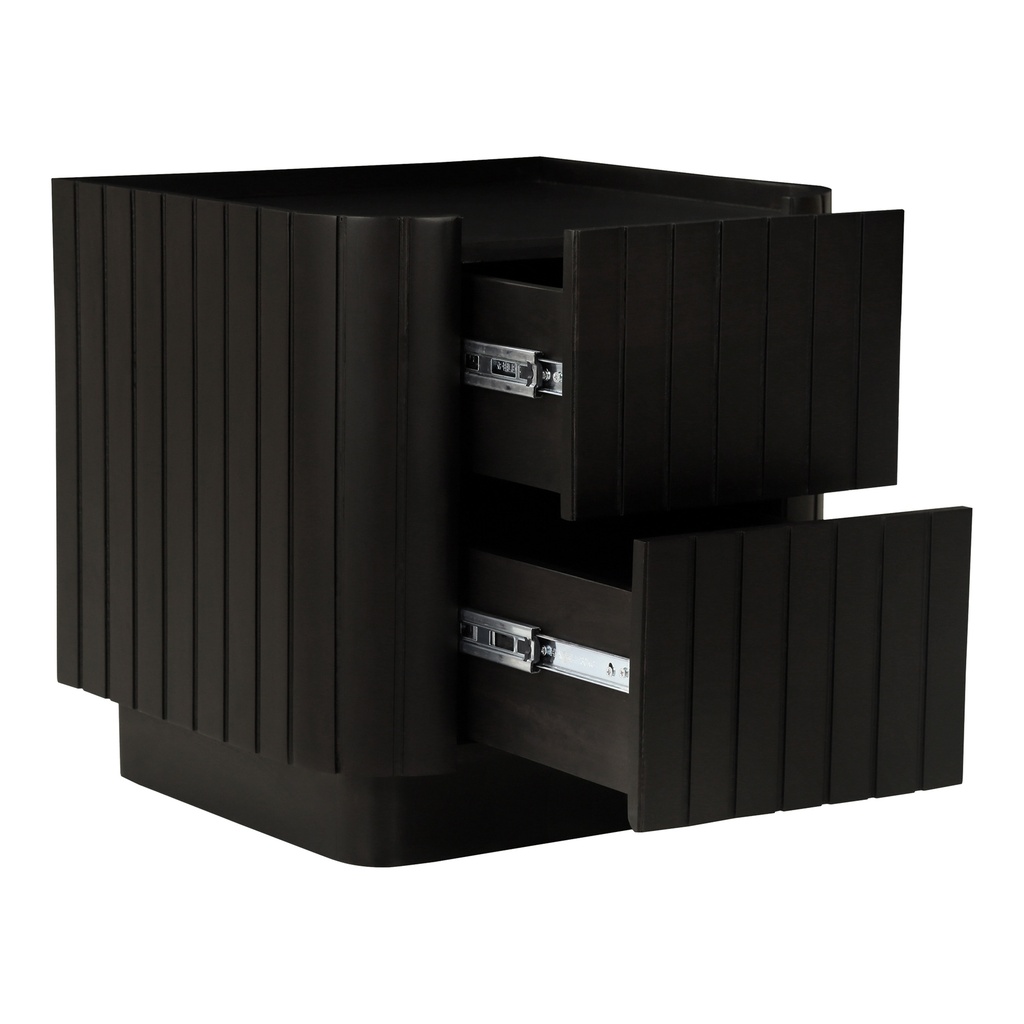 Povera Nightstand Black - 3