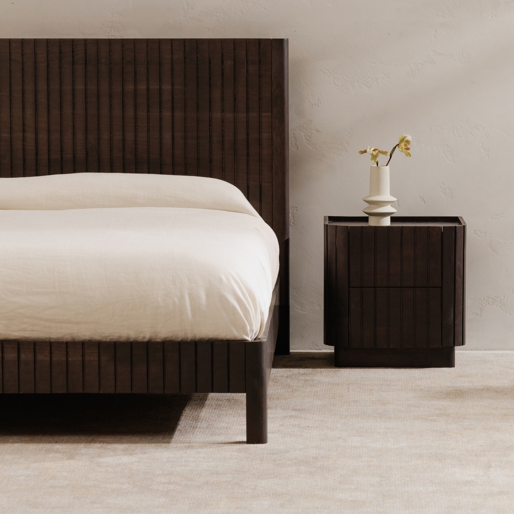 Povera Nightstand Black - 7