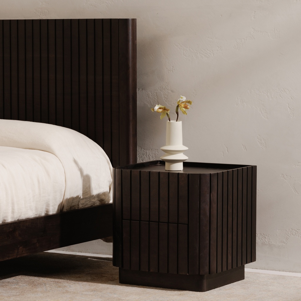 Povera Nightstand Black - 8