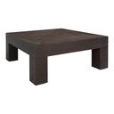 Evander Coffee Table Rustic Brown - 1