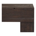 Evander Coffee Table Rustic Brown - 2