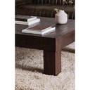 Evander Coffee Table Rustic Brown - 4