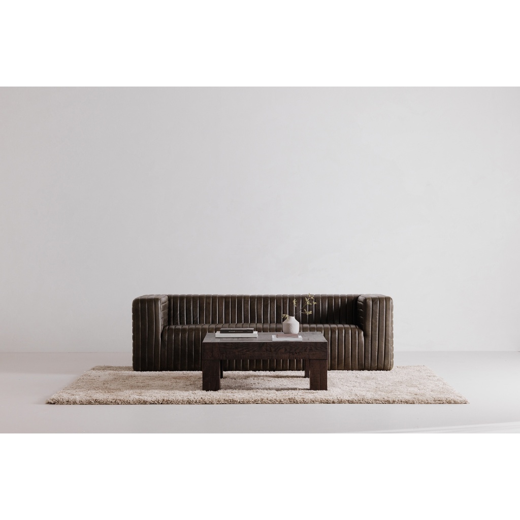 Evander Coffee Table Rustic Brown - 5