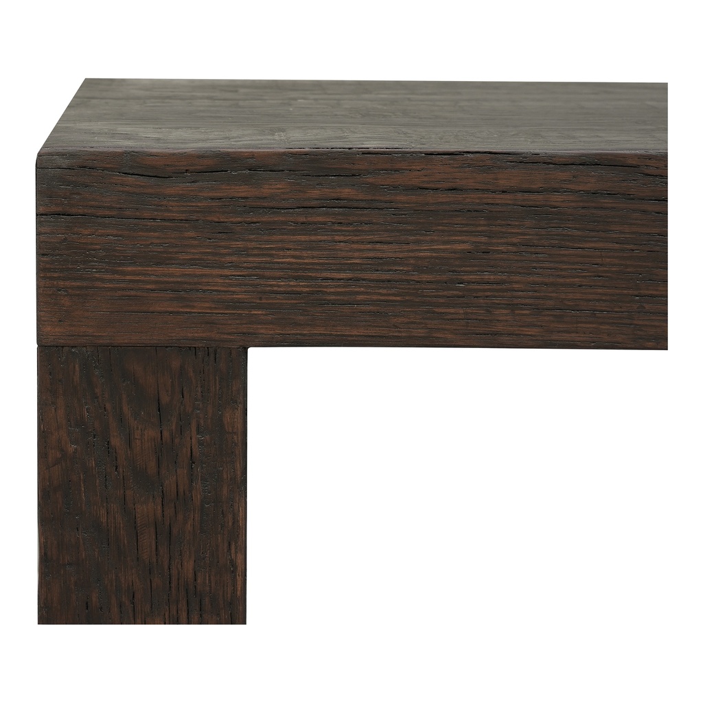 Evander Console Table Rustic Brown - 3