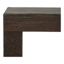 Evander Console Table Rustic Brown - 3