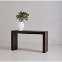 Evander Console Table Rustic Brown - 4