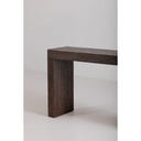 Evander Console Table Rustic Brown - 5