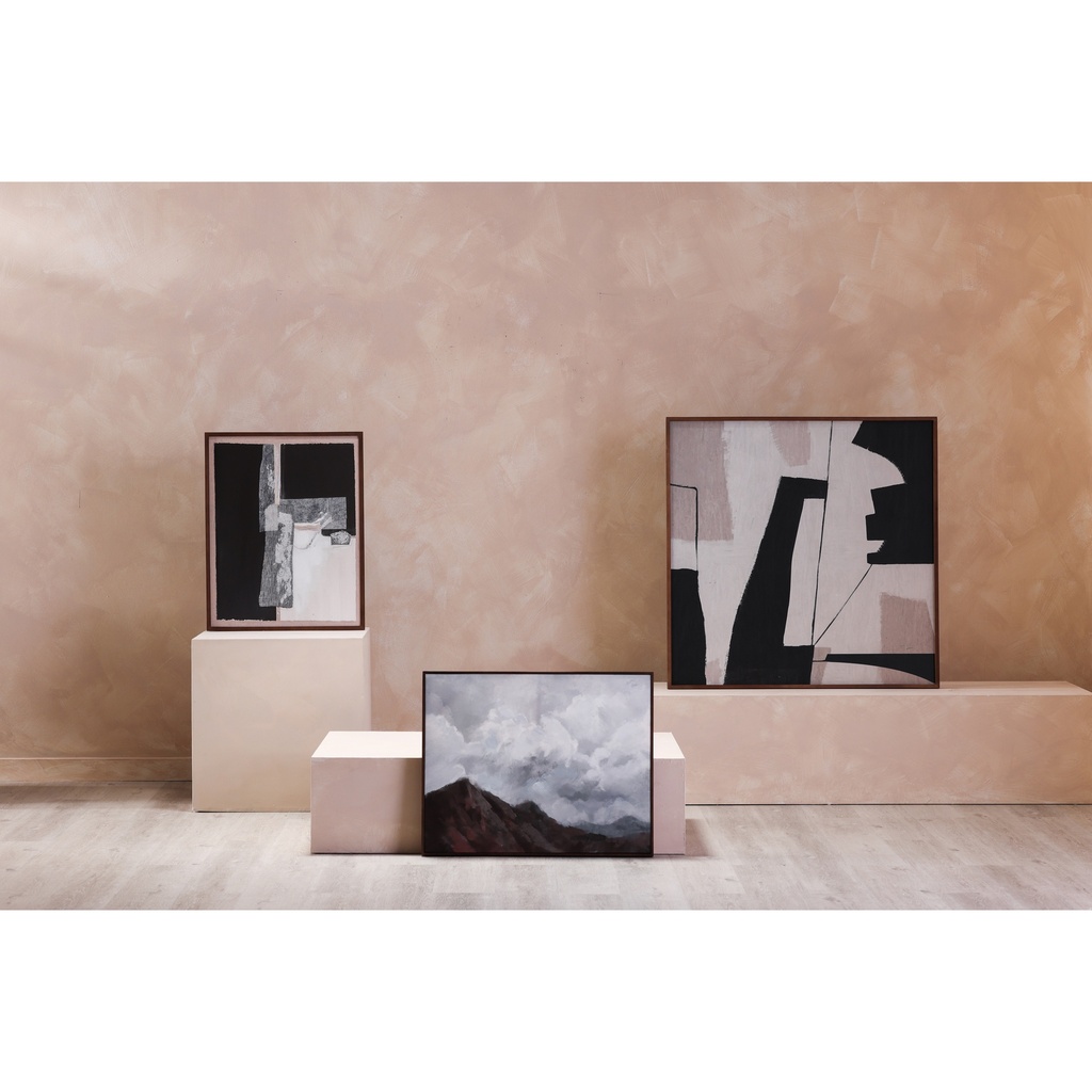 Nostalgia Framed Painting Warm Palette - 6