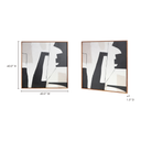 Nostalgia Framed Painting Warm Palette - 8