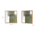 Brush Framed Painting - 8