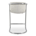 Freeman Chrome Frame Counter Stool Blended Cream - Set Of Two - 4