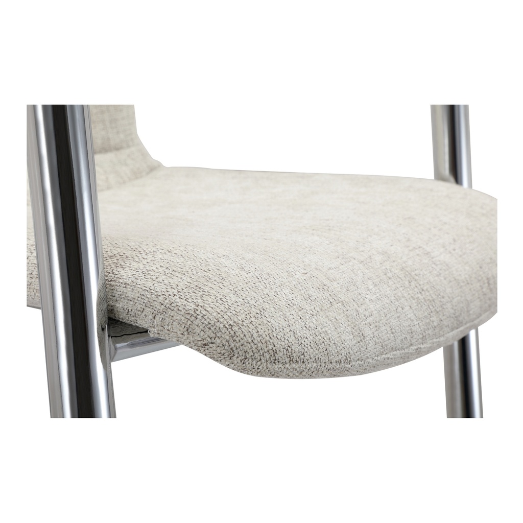 Freeman Chrome Frame Counter Stool Blended Cream - Set Of Two - 7